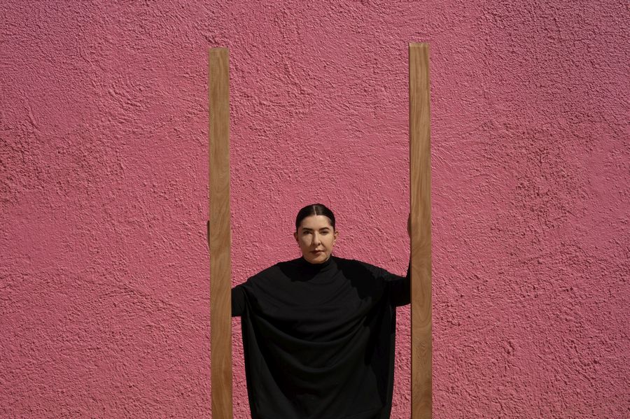 Marina Abramovic en La Cuadra, Ciudad de México, 2025. Foto: Fabián Martínez