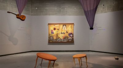 Las mesas danzantes, de Mercedes Azpilicueta Vista de la exposición en el Centro de Creación Contemporánea de Andalucía (C3A), Córdoba, España, 2024-2025. Foto cortesía del C3A