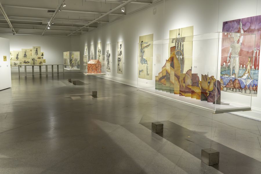 Sandra Vásquez de la Horra, Los Volcanes Despiertos, Museo Nacional de Bellas Artes (MNBA), Santiago, 2024-2025. Cortesía: MNBA