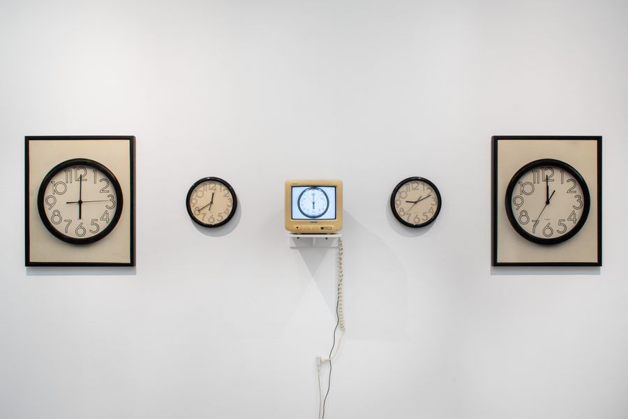 Vista de la exposición Obras referenciales, de Nan González, Carmen Araujo Arte, Caracas, 2025. Foto cortesía de la galería.