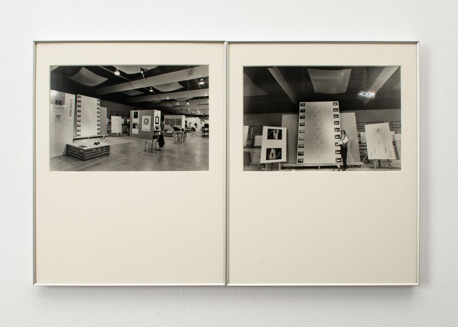Vista de la exposición Obras referenciales, de Nan González, Carmen Araujo Arte, Caracas, 2025. Foto cortesía de la galería.