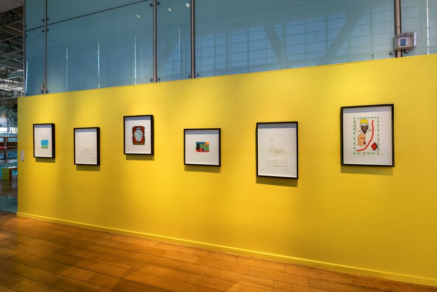 Vista de la exposición Al calor de la sombra, de Pablo Linsambarth, en el Museo de la Memoria y los Derechos Humanos, Santiago, Chile, 6 sep 2024 - 30 mar 2025. Foto: Pía Bahamondes