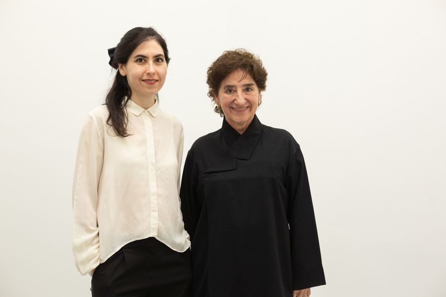 Orly Benzacar y Mora Bacal, 2024. Cortesía: Galería Ruth Benzacar