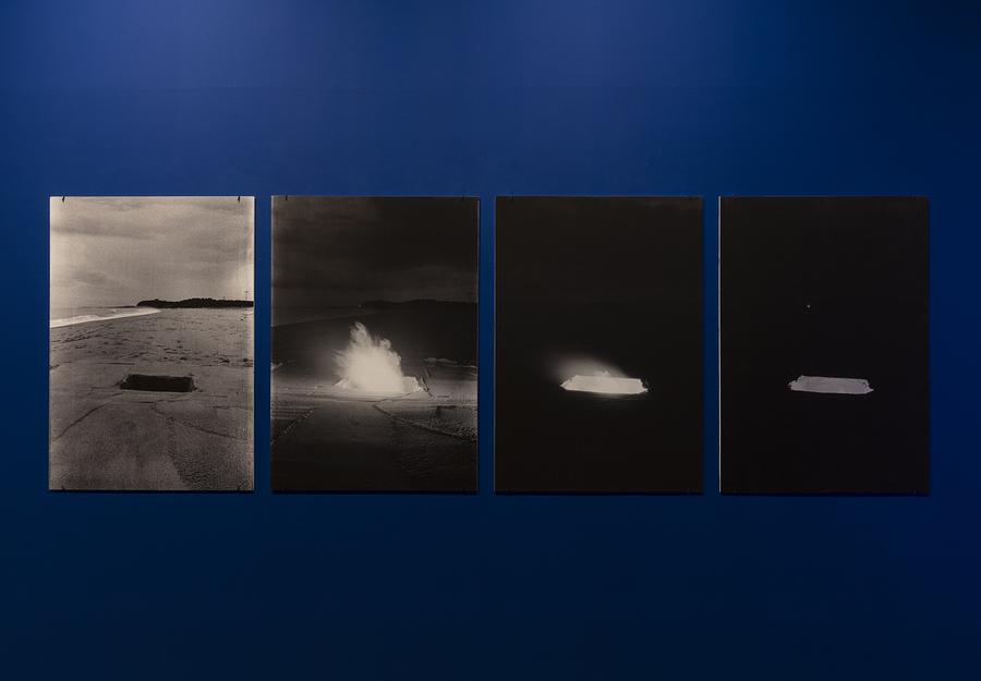 Negativo / Positivo (1970), de Luiz Alphonsus. Exposición Érase una vez: Visiones del cielo y de la tierra, Pina Contemporânea São Paulo, 2024-2025. Foto: Isabella Matheus