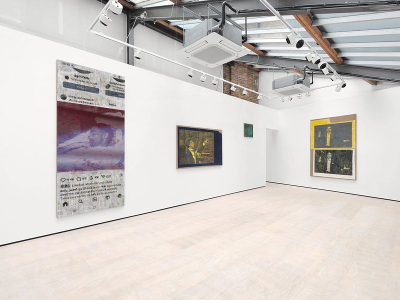 Vista de la exposición Francisco Valdés: Artificial, Cecilia Brunson Projects, Londres, 2026. Cortesía de la galería