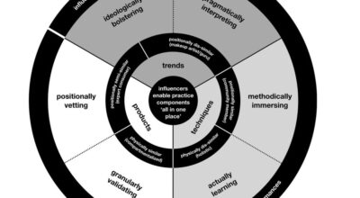 Influencer Marketing Dartboard (Diagrama de marketing de influencers) elaborado por el profesor de marketing Joachim Scholz
